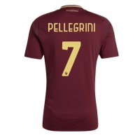 Camisa de time de futebol AS Roma Lorenzo Pellegrini #7 Replicas 1º Equipamento 2024-25 Manga Curta